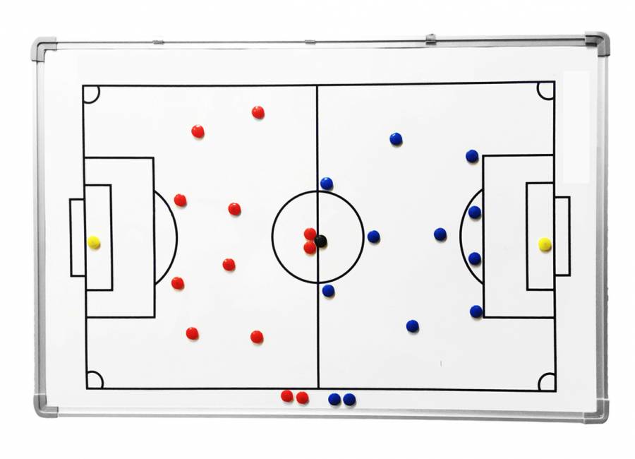 Magnetna nogometna taktična tabla