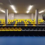 Stopnišče za gledalce s sedeži